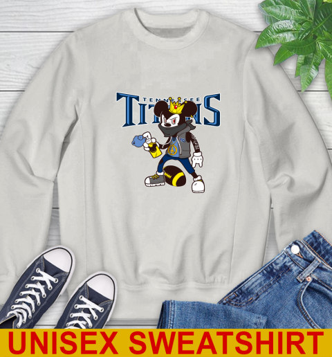 Tennessee Titans NFL Football Mickey Peace Sign Sports Sweatshirt 12
