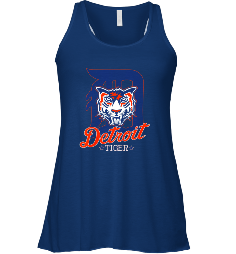 lke9 tiger mascot distressed detroit baseball t shirt new flowy tank 32 front true royal