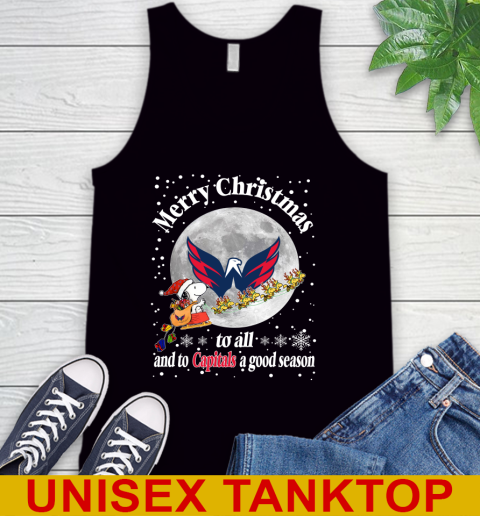 Washington Capitals Merry Christmas To All And To Capitals A Good Season NHL Hockey Sports Tank Top
