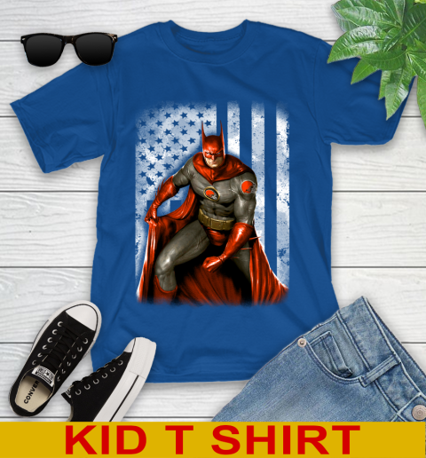 Cleveland Browns NFL Football Batman DC American Flag Shirt Youth T Shirt Tee For Sports