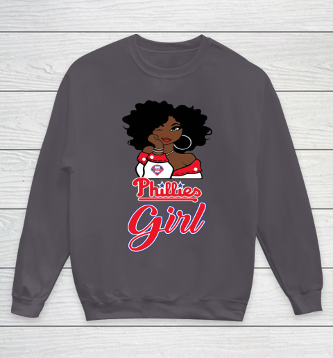 Philadelphia Philliess Girl MLB Youth Sweatshirt 6