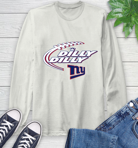 NFL New York Giants Dilly Dilly Football Sports Long Sleeve T-Shirt 12
