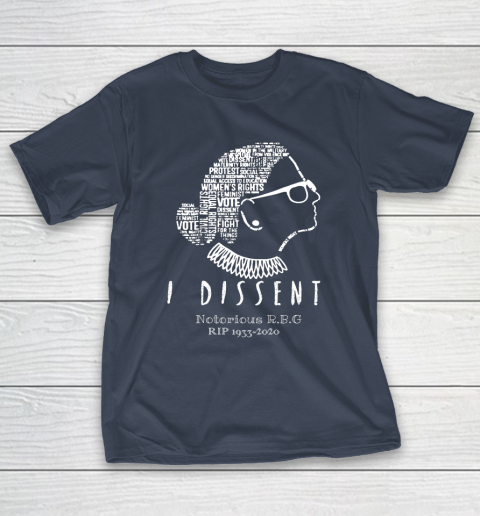 Notorious RBG 1833  2020 R.I.P Ruth Bader Ginsburg I Dissent T-Shirt 3