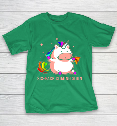 Unicorn Six Pack Funny Cute Shirt Coming Soon Fat Unicorn T-Shirt 5