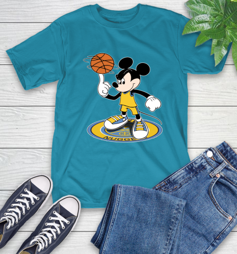 NBA Basketball Denver Nuggets Cheerful Mickey Disney Shirt T-Shirt 9