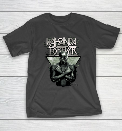 Marvel Black Panther Wakanda Forever Prism Patterned T-Shirt