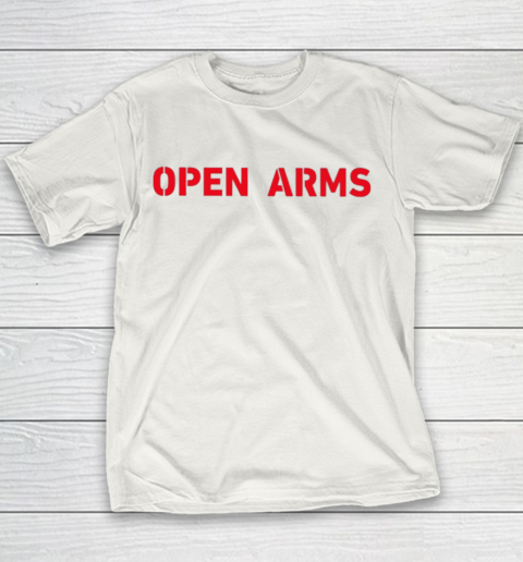 Open Arms Pep Guardiola - Print On Front And Back Youth T-Shirt