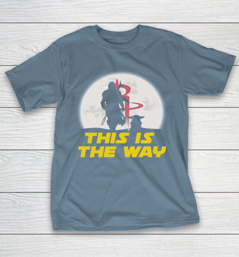 Houston Rockets NBA Basketball Star Wars Yoda And Mandalorian This Is The Way T-Shirt 6
