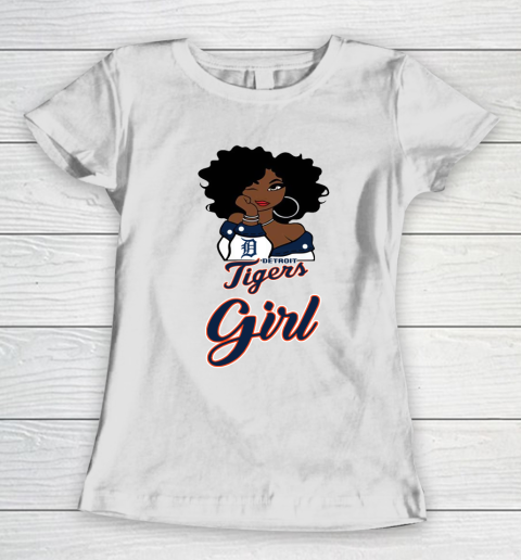 Detroit Tigerss Girl MLB Women's T-Shirt 3