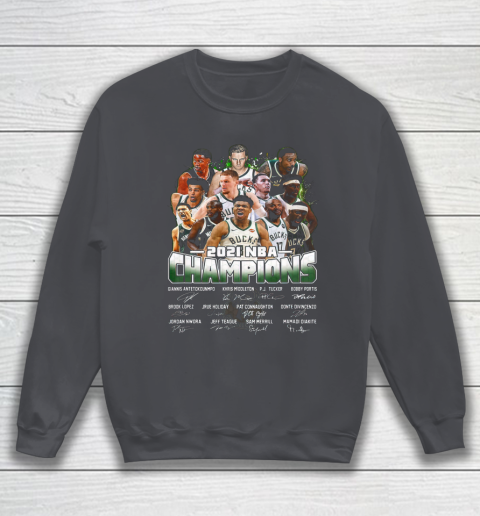 Milwaukee Bucks Championship shirt Milwaukee Basketball Bucks Finals 2021 Sweatshirt 4
