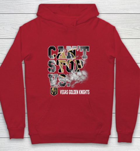 NHL Vegas Golden Knights Hockey Can't Stop Vs Youth Hoodie 7