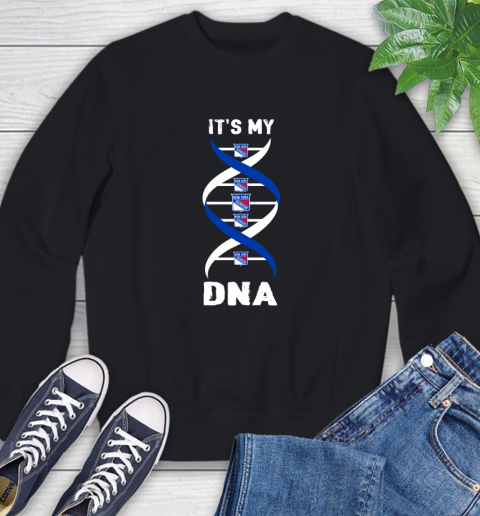 New York Rangers NHL Hockey It's My DNA Sports Sweatshirt