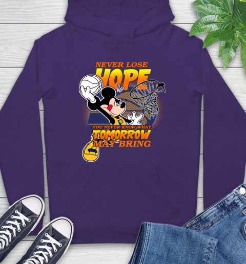 Indiana Pacers NBA Basketball Mickey Disney Never Lose Hope Hoodie 5