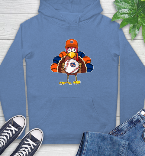 New York Mets Turkey thanksgiving Hoodie 11