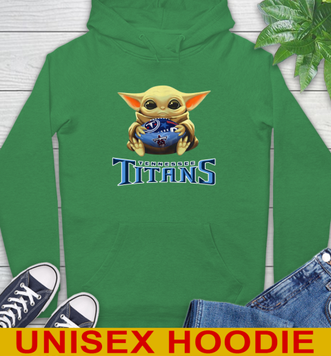 NFL Football Tennessee Titans Baby Yoda Star Wars Shirt Hoodie 8