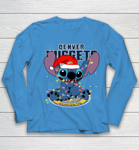 Denver Nuggets NBA noel stitch Basketball Christmas Youth Long Sleeve 4