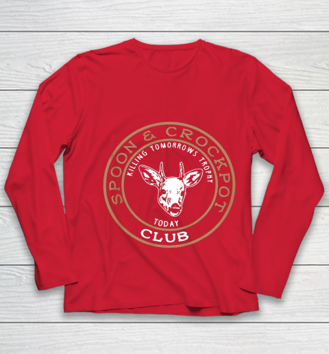 Spoon And Crock Pot Killing Tomorrow s Trophy Youth Long Sleeve 8