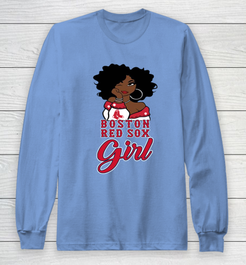 Boston Red Sox Girl MLB Long Sleeve T-Shirt 11