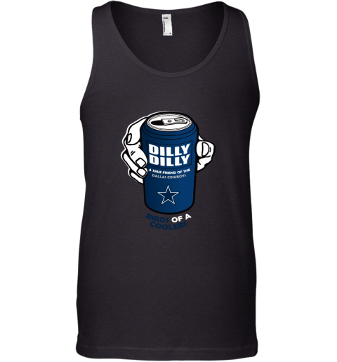 Bud Light Dilly Dilly! Dallas Cowboys Birds Of A Cooler Tank Top