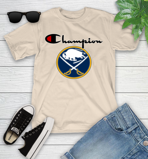 NHL Hockey Buffalo Sabres Champion Shirt Youth T-Shirt 9