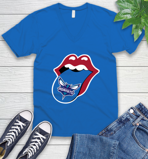 Charlotte Hornets NBA Basketball Lips I Root For My Team Adoring Fan 54