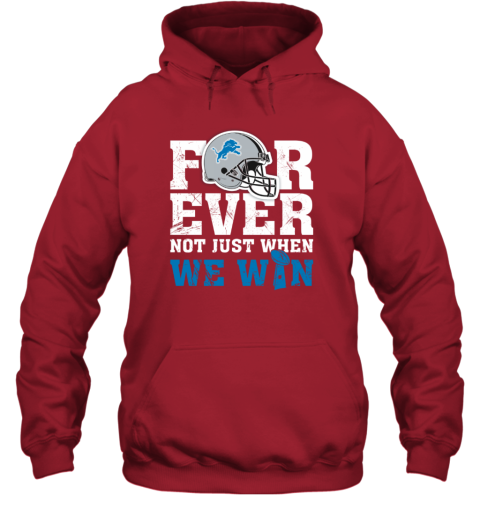 I Don't Always Scream, Cuss & Drink But When I Do I'm Usually Watching Lions Football. Detroit Lions Hoodie