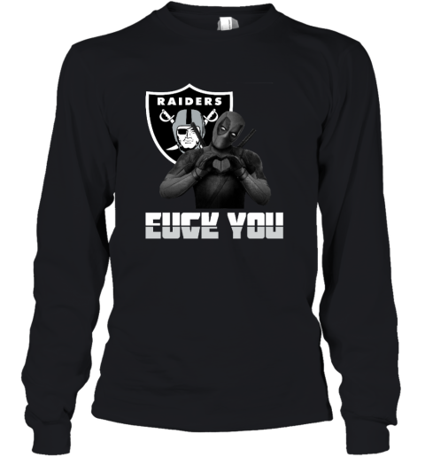 Deadpool Fuck You Oakland Raiders Shirt - High-Quality Printed Brand