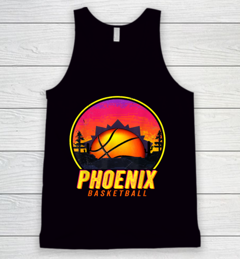 The Valley Pixel Sun Rise Phoenix Arizona Basketball Fan Classic T Shirt Tank Top
