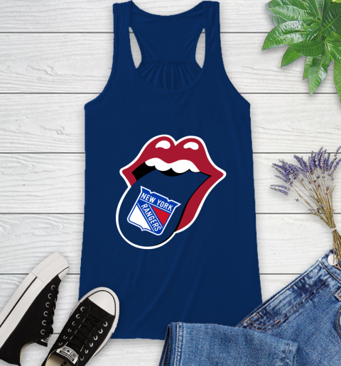 New York Rangers NHL Hockey Lips I Root For My Team Adoring Fan 45