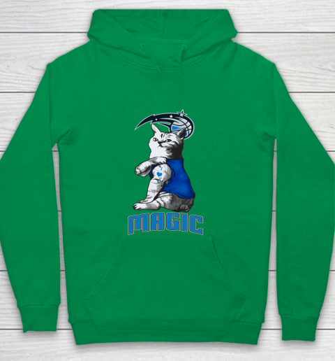 NBA Basketball My Cat Loves Orlando Magic Youth Hoodie - Image 5