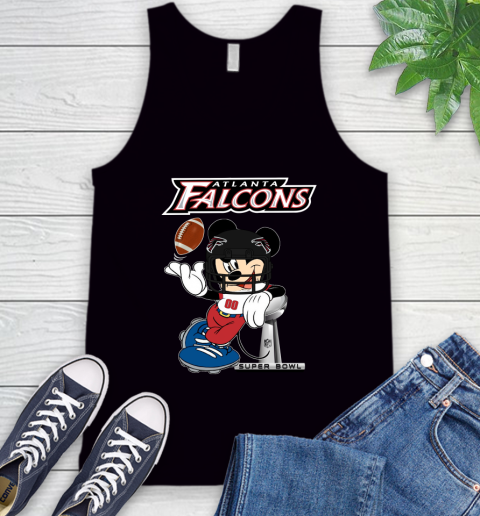 NFL Atlanta Falcons Mickey Mouse Disney Super Bowl Football T Shirt Tank Top 2