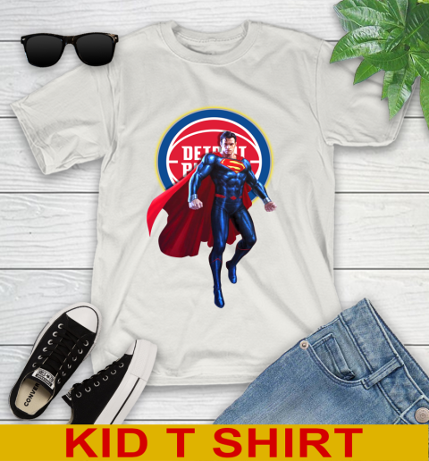 NBA Awesome Superman Basketball Sports Detroit Pistons 112