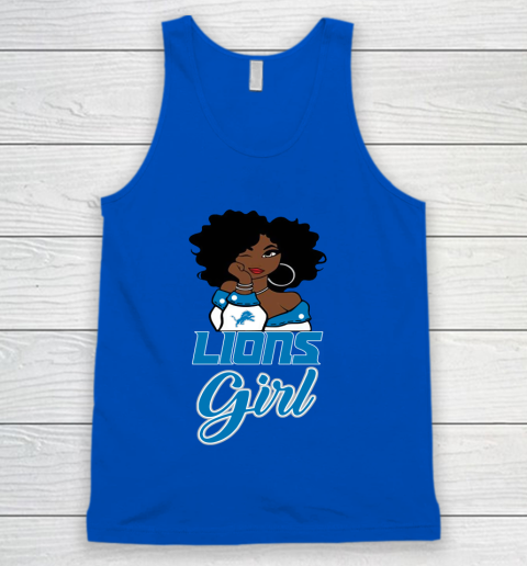 Detroit Lions Girl NFL Tank Top 5