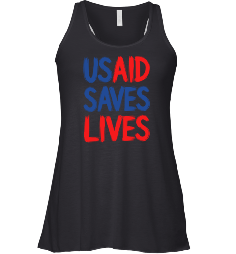 USAID Saves Lives Racerback Tank