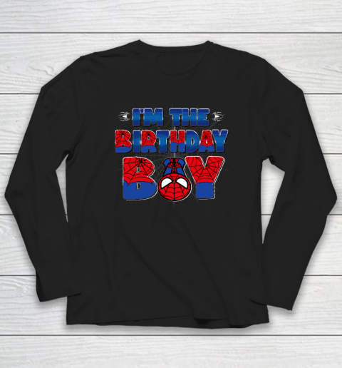 Im The Birthday Boy Spider Family Matching Long Sleeve T-Shirt