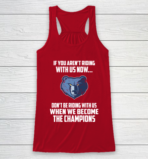 NBA Memphis Grizzlies Basketball We Become The Champions Racerback Tank 4