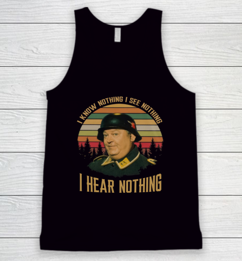 I Know Nothing I See Nothing I Hear Nothing Tank Top