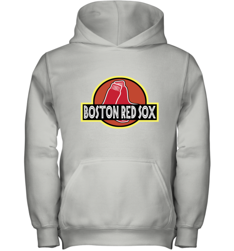 Boston Red Sox Sweatshirt Men Small Adult Gray Hooded MLB Baseball Pullover  USA