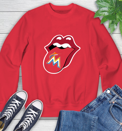 Miami Marlins MLB Baseball Lips I Root For My Team Adoring Fan 34