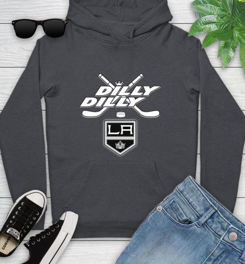 NHL Los Angeles Kings Dilly Dilly Hockey Sports Youth Hoodie 8