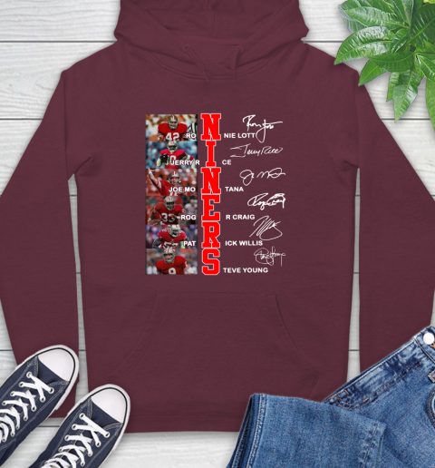 Niners Player Name And Signature San Francisco 49ers Shirts 18