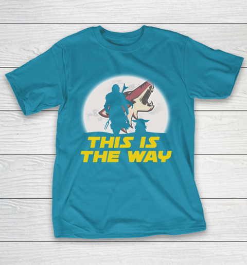 Arizona Coyotes NHL Ice Hockey Star Wars Yoda And Mandalorian This Is The Way T-Shirt 7