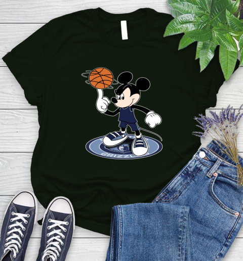 NBA Basketball Memphis Grizzlies Cheerful Mickey Disney Shirt Women's T-Shirt 6