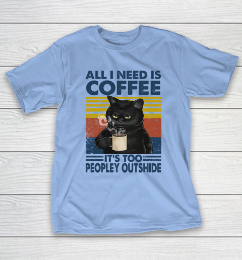 Cat that's what I do I drink beer I hate people and I know things vintage T-Shirt 8