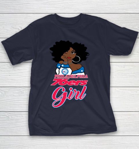 Philadelphia 76ers Girl NBA Youth T-Shirt 4