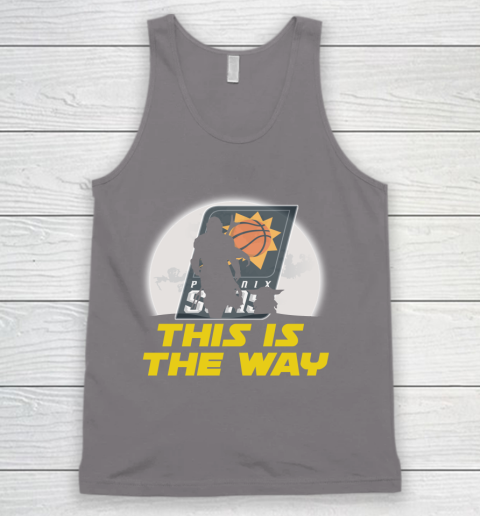 Phoenix Suns NBA Basketball Star Wars Yoda And Mandalorian This Is The Way Tank Top 6