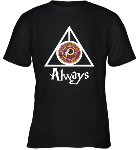 Always Love The Washington Redskins x Harry Potter Mashup Youth T-Shirt