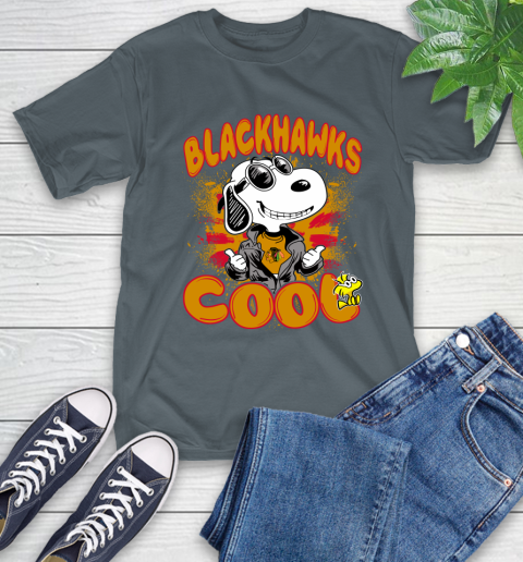 NHL Hockey Chicago Blackhawks Cool Snoopy Shirt T-Shirt 7