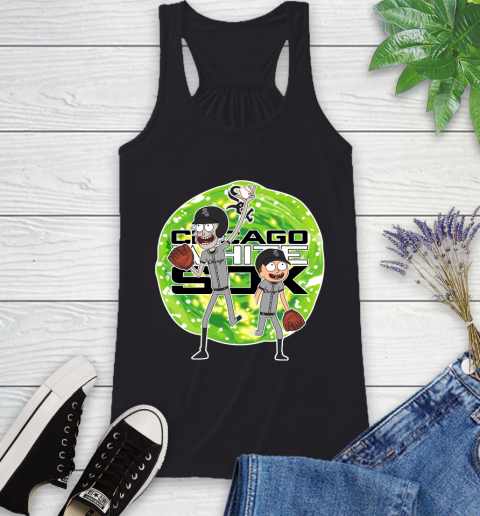 MLB Chicago White Sox Rick And Morty Baseball Sports Racerback Tank 2
