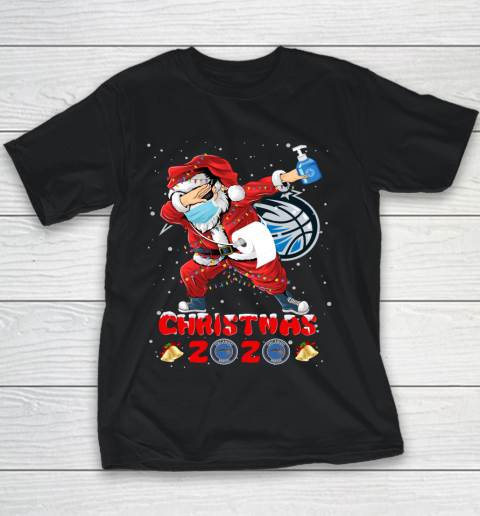 Orlando Magic Funny Santa Claus Dabbing Christmas 2020 NBA Youth T-Shirt